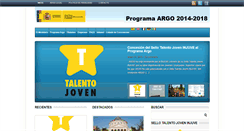 Desktop Screenshot of becasargo.es